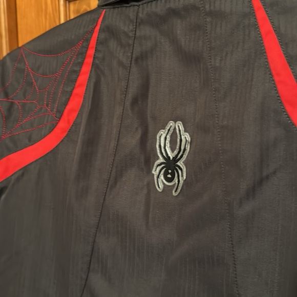 - Boys Spyder winter jacket Sz 14 - Picture 6 of 11